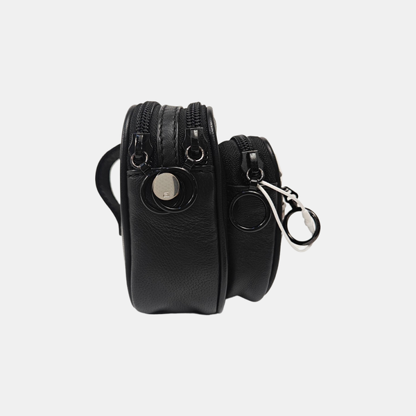 Lambskin Shoulder Bag Black