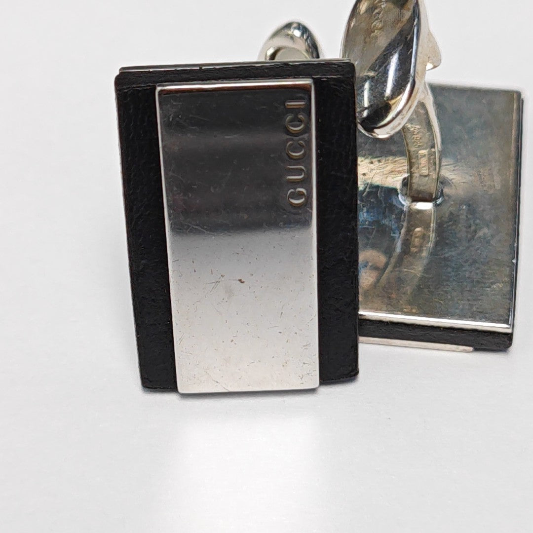 Metal Cufflink Silver