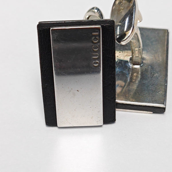 Metal Cufflink Silver