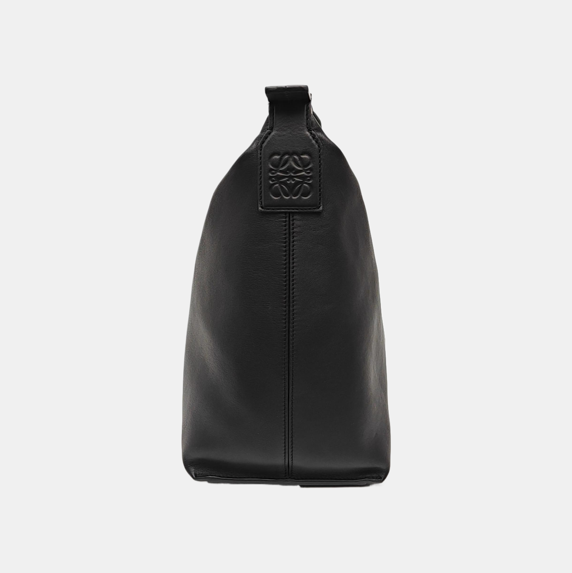 Calfskin Shoulder Bag Black