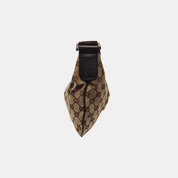 GG Imprime Messenger Monogram Canvas Brown