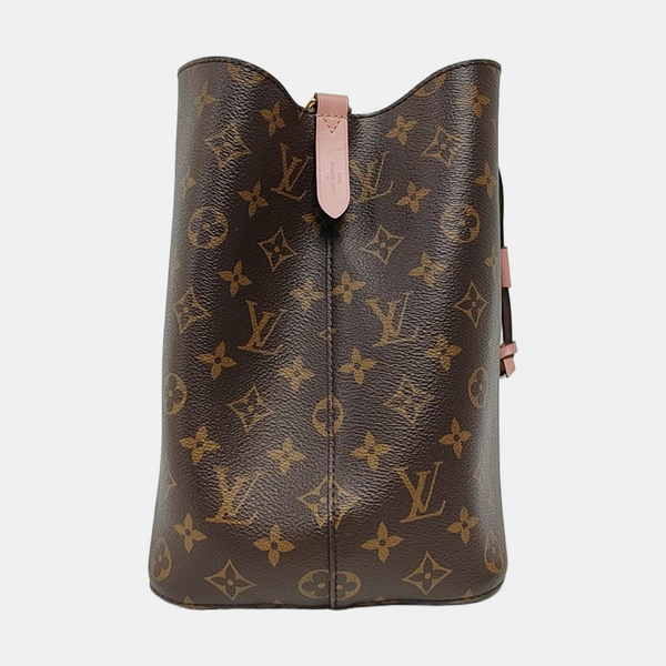 NÉONOÉ MM Monogram Coated Canvas Brown
