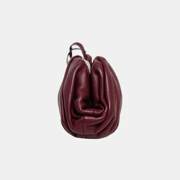 Authenticated pre-owned  The Pouch Calfskin Red - Shoulder Bag at Looply