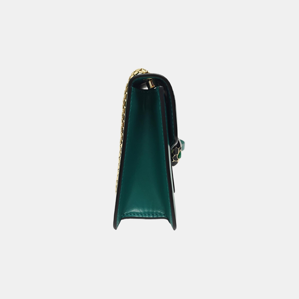 SERPENTI FOREVER Small Calfskin Green