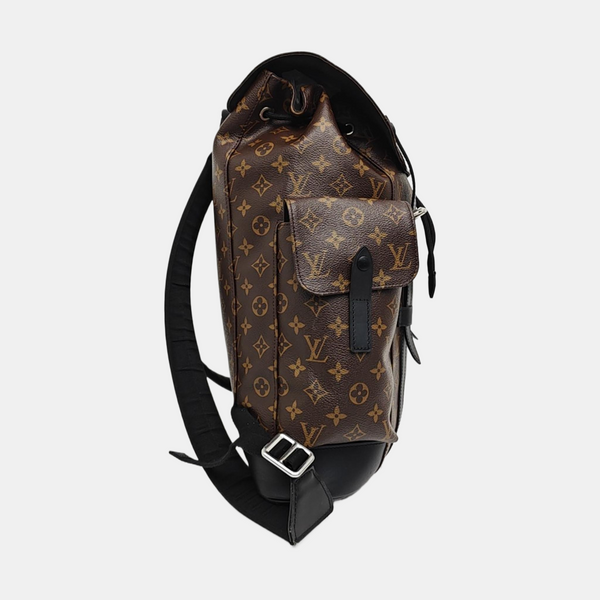 CHRISTOPHER PM Monogram Coated Canvas Brown