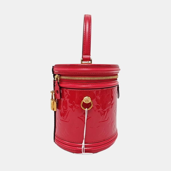 CANNES Monogram Patent Leather Red