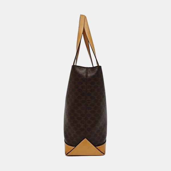 MACADAM TOTE Coated Canvas Brown