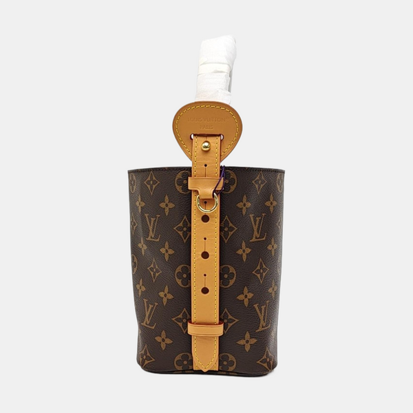 ALL IN Monogram Coated Canvas Brown