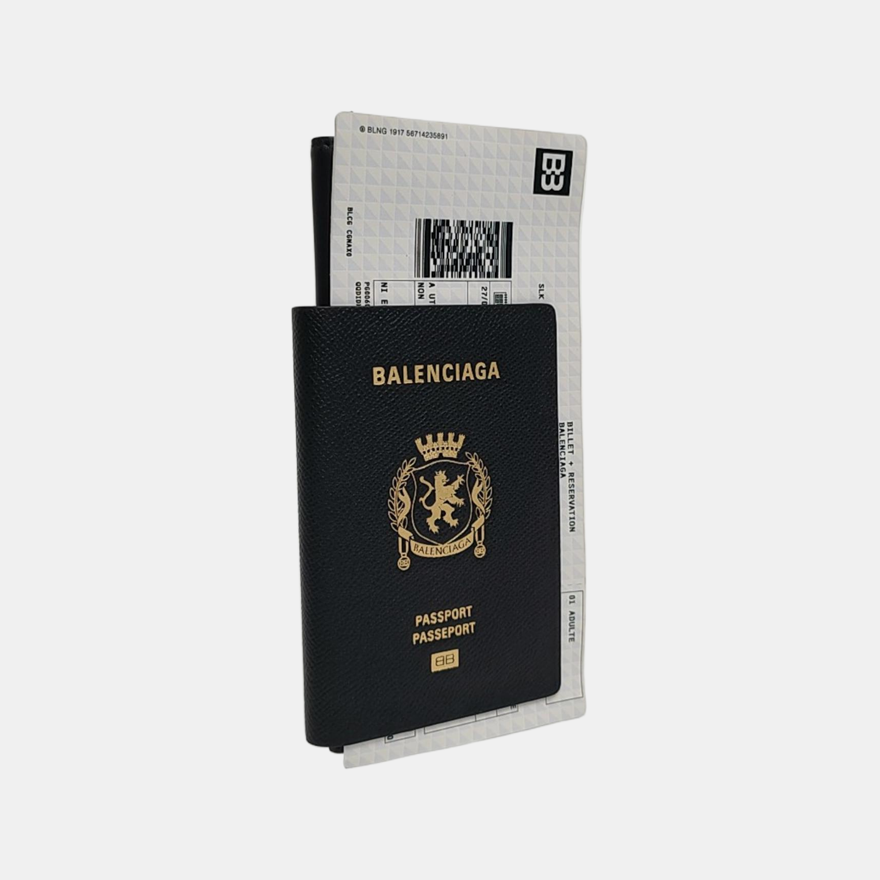 Calfskin Card Holder Black