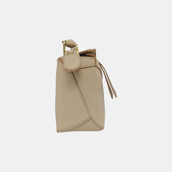 Puzzle Mini Calfskin Beige