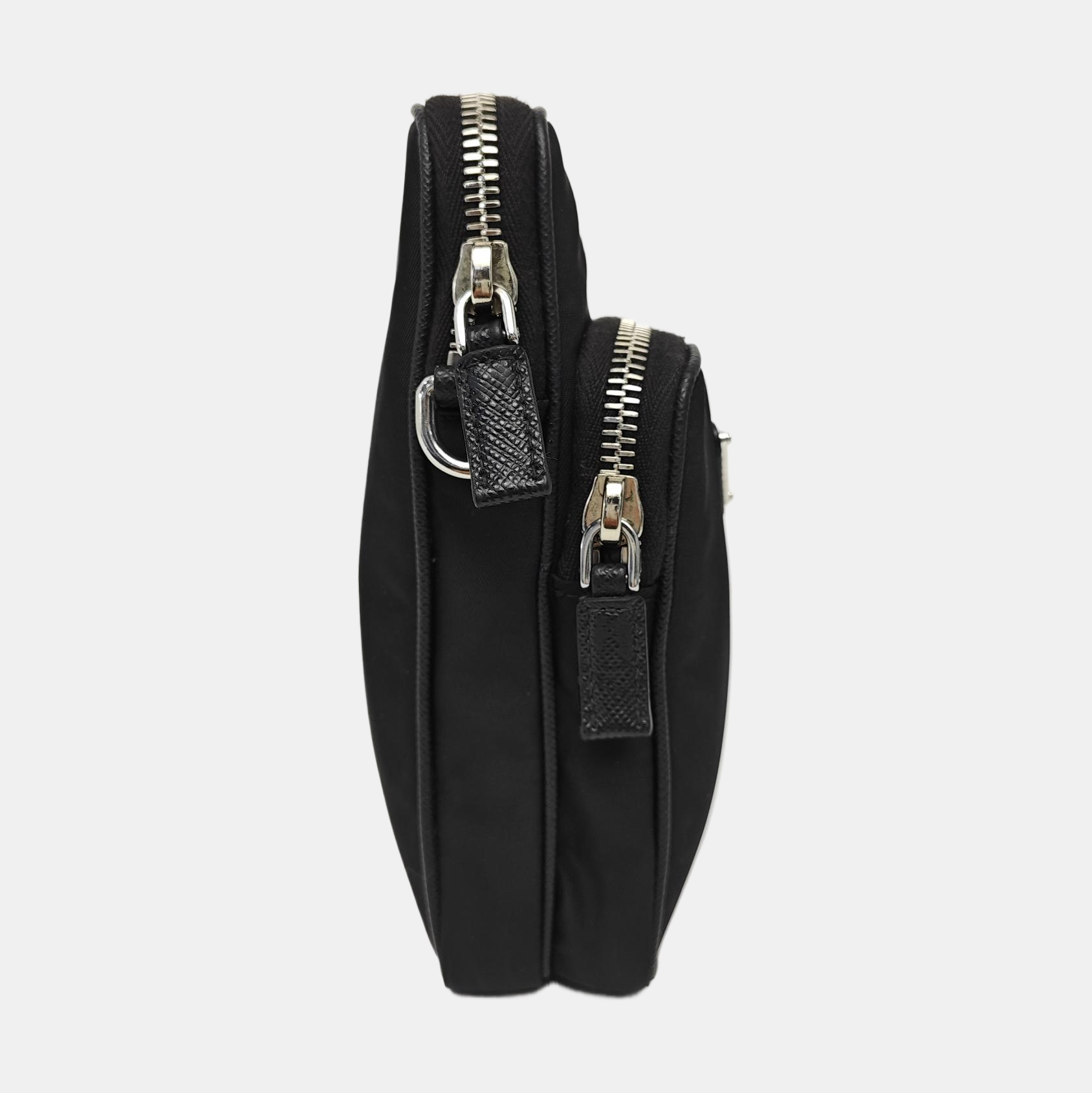 Nylon Shoulder Bag Black