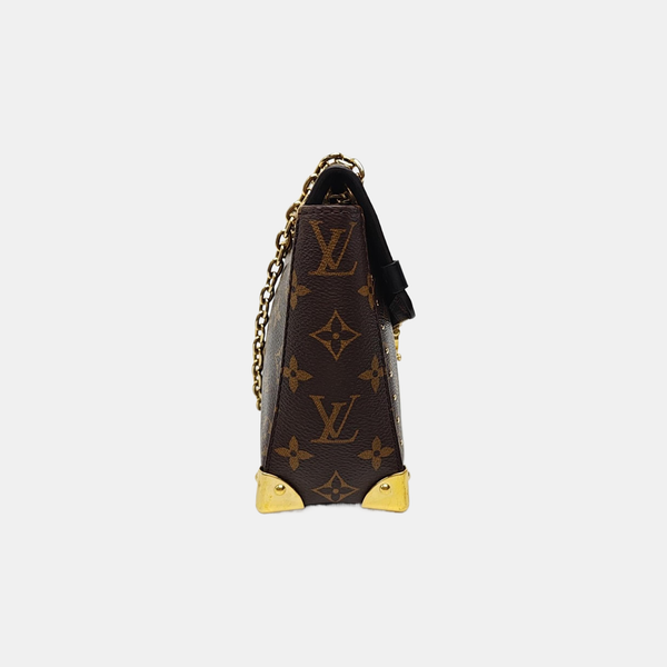 TRUNKIE Monogram Coated Canvas Brown