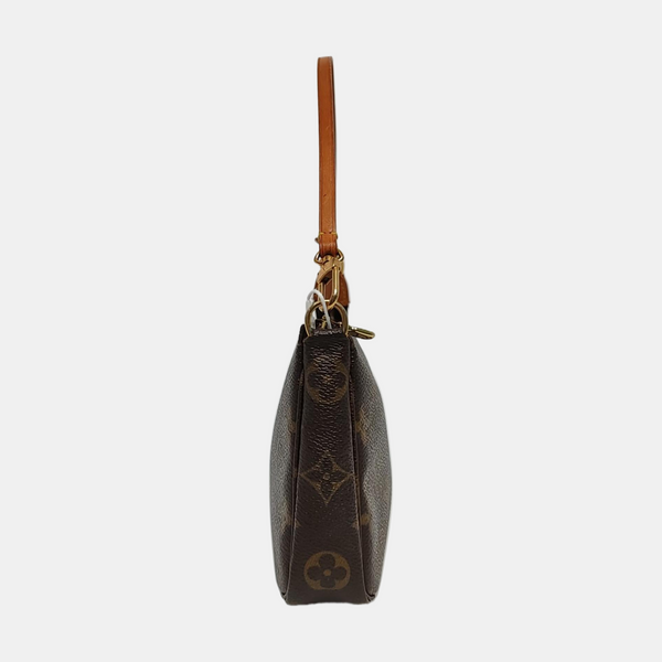 ACCESSOIRES Monogram Coated Canvas Brown