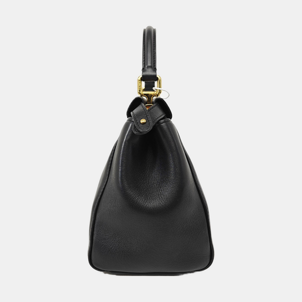 Peekaboo Mini Lambskin Black