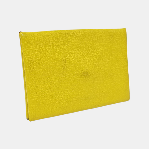 Calvi Chèvre Mysore Yellow Card Holder