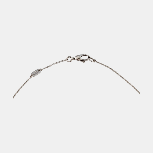 18k White Gold Silver Necklace