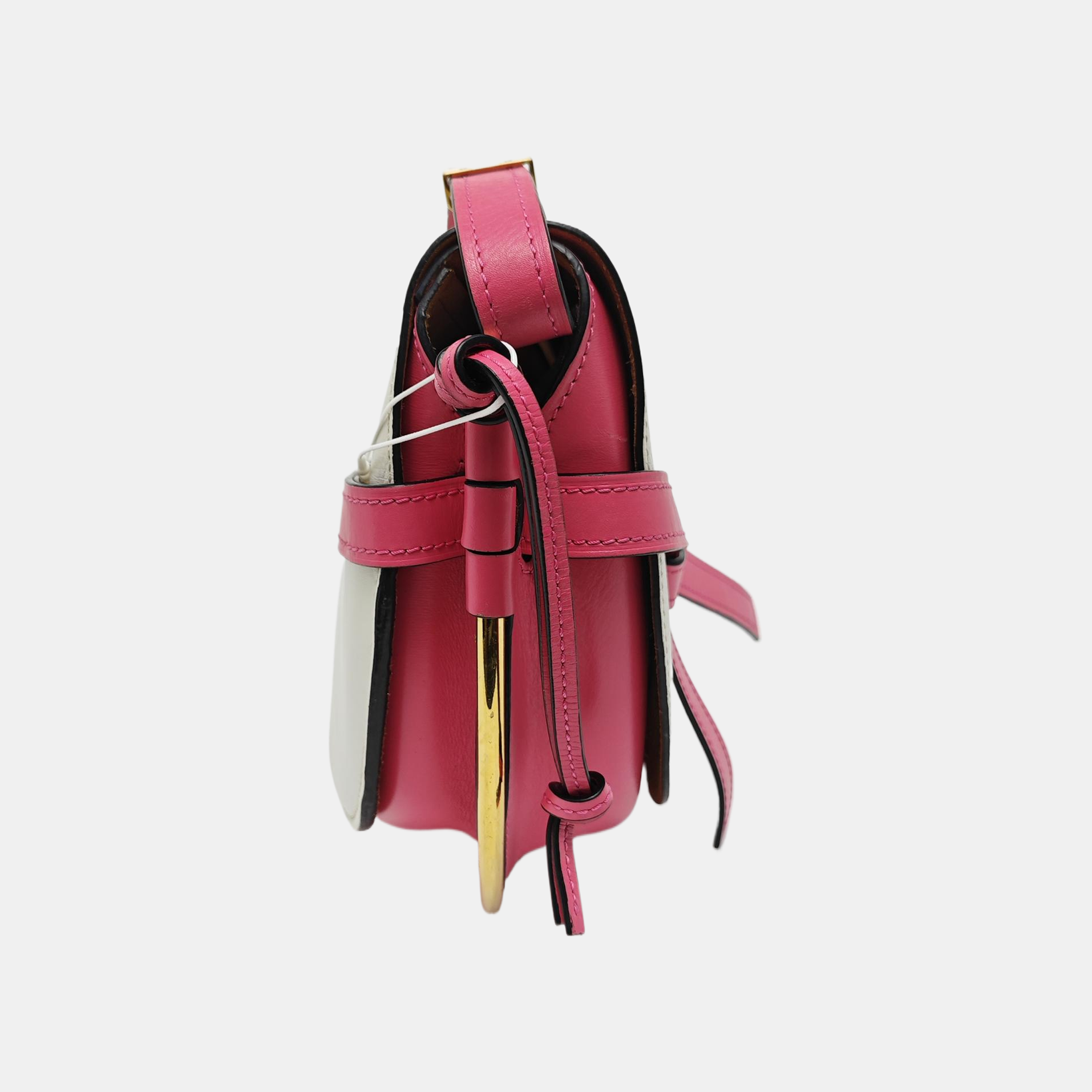 Gate Small Calfskin White