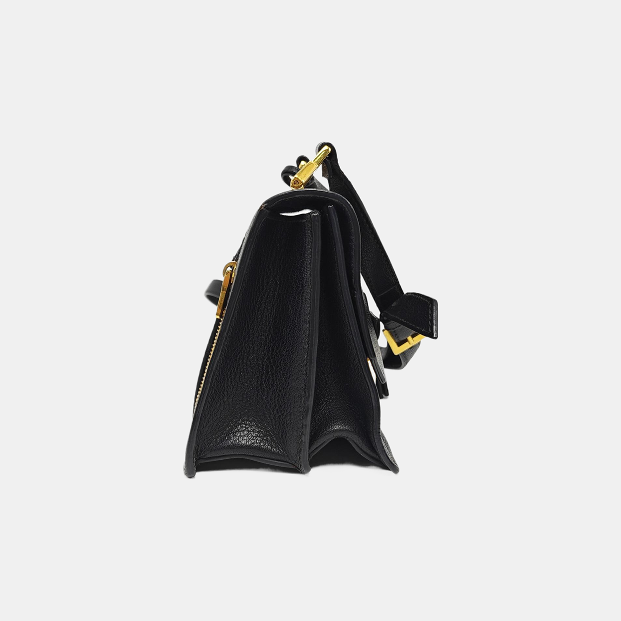 Miu Lady Calfskin Black