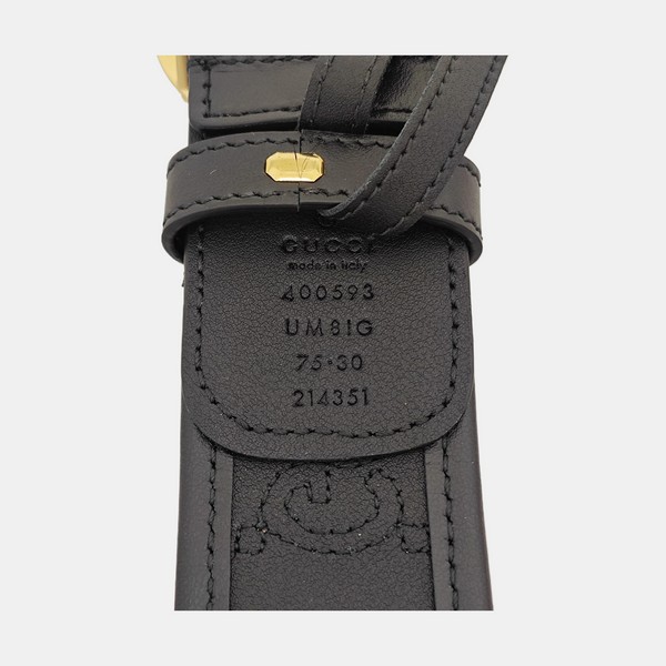 Leather Belt Black