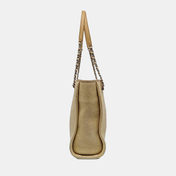 Authenticated pre-owned  DEAUVILLE Canvas Beige - Tote Bag at Looply