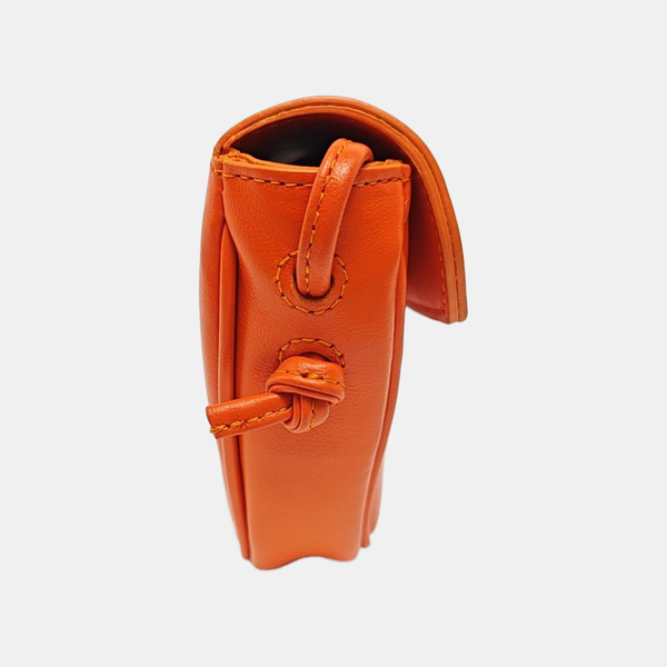 TRIANGLE Calfskin Orange