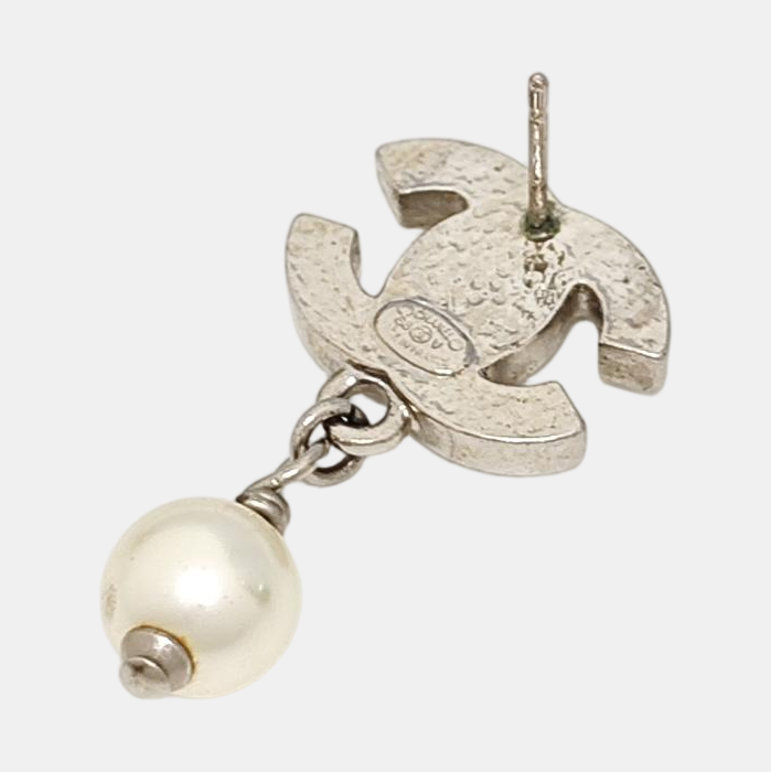 Metal Silver Earrings