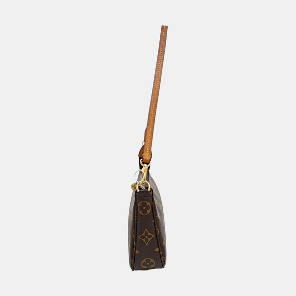 ACCESSOIRES Monogram Coated Canvas Brown