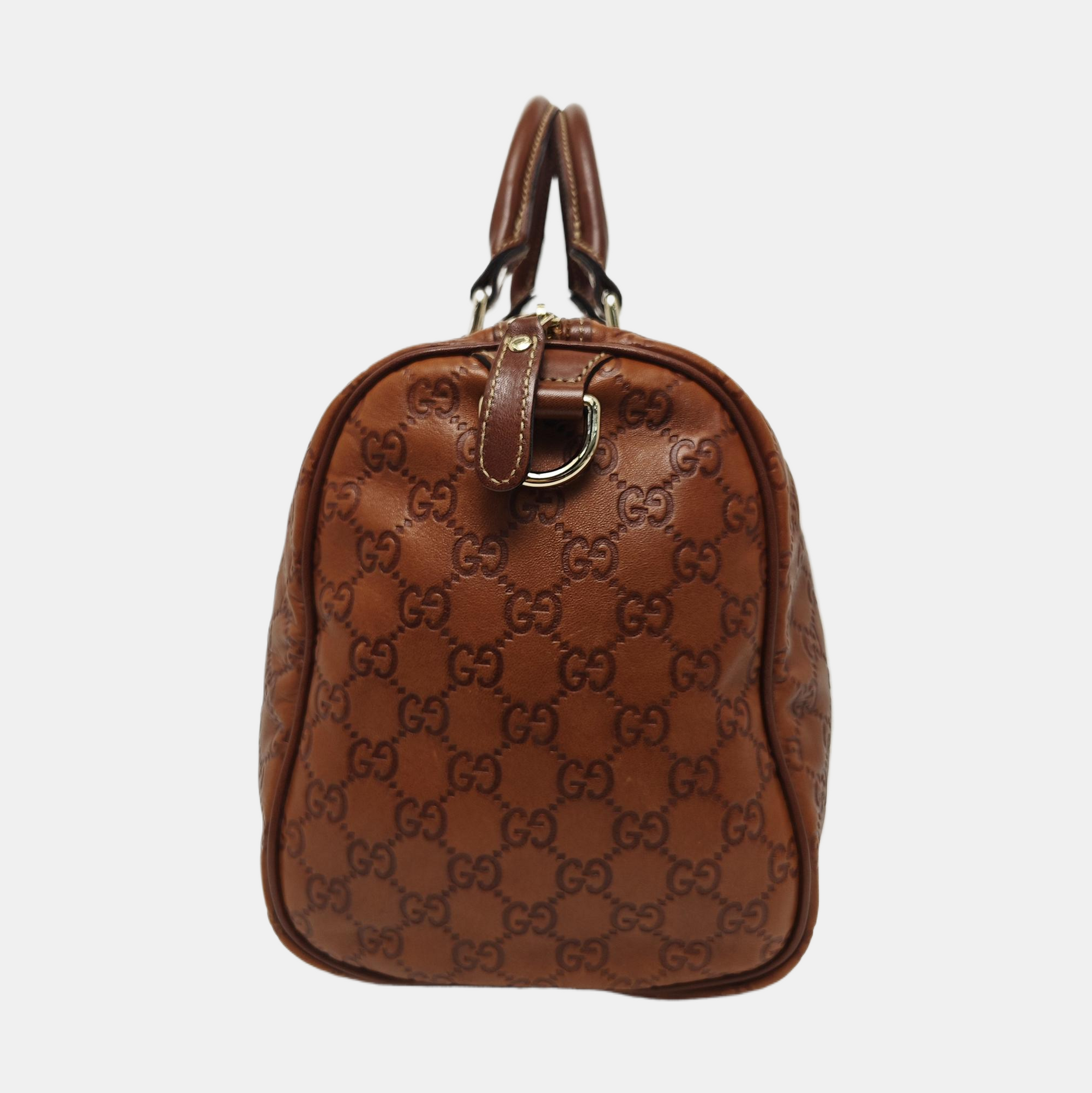 Joy Medium Monogram Calfskin Brown