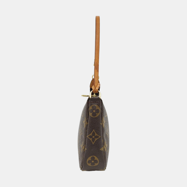 ACCESSOIRES Monogram Coated Canvas Brown