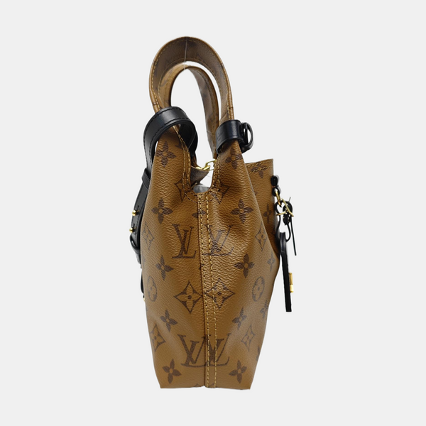 ATLANTIS PM Monogram Coated Canvas Brown
