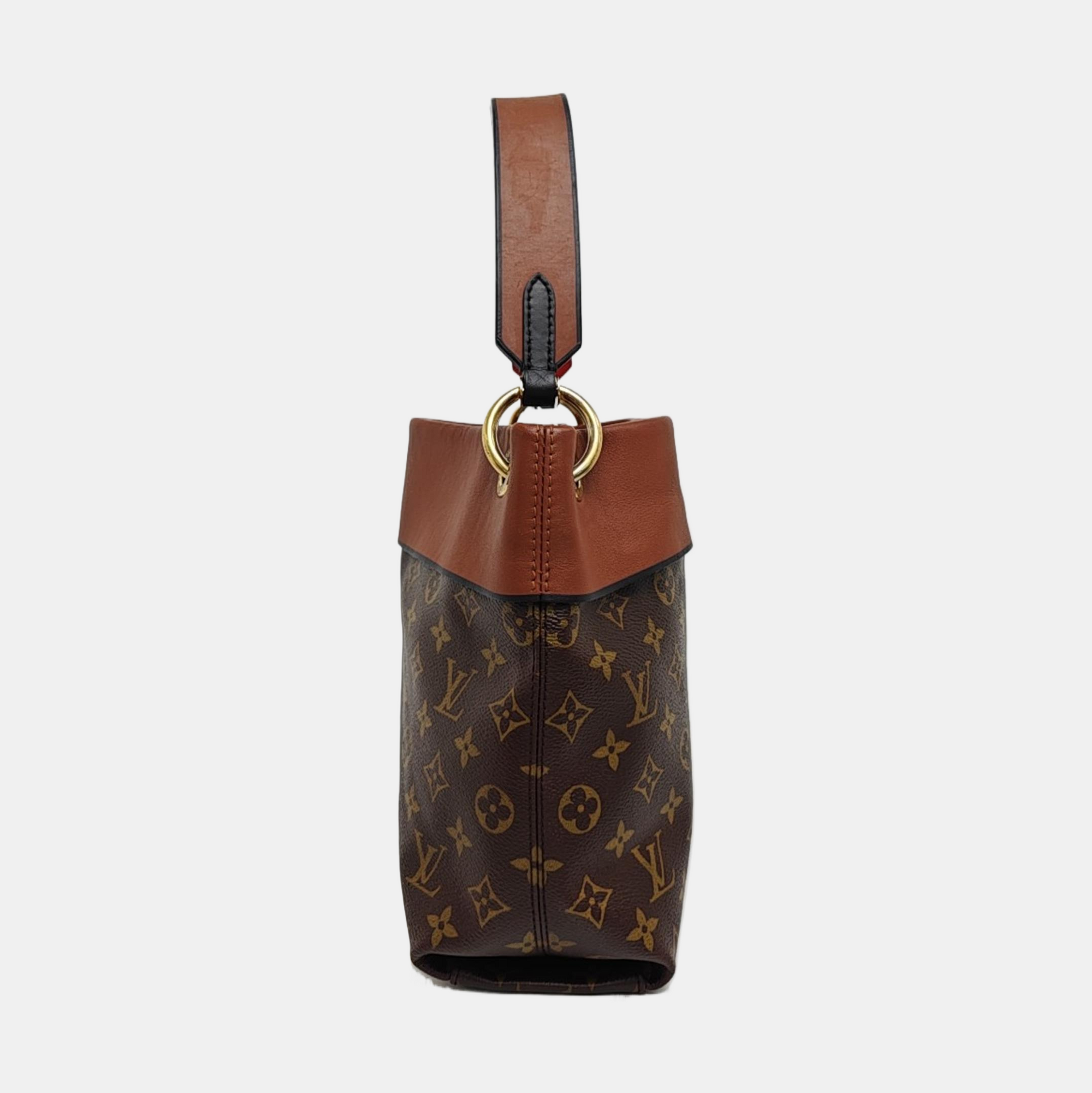 TUILERIES Monogram Coated Canvas Brown