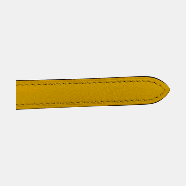 Leather Belt Gray