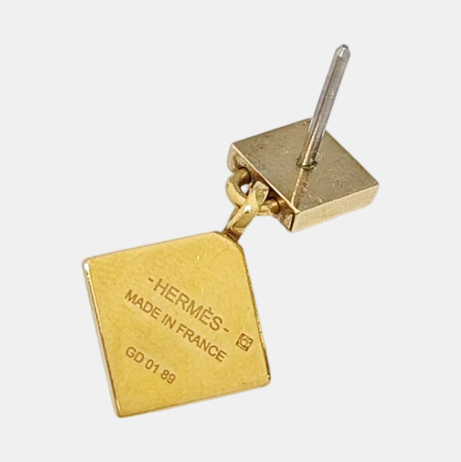 Metal Gold Earrings
