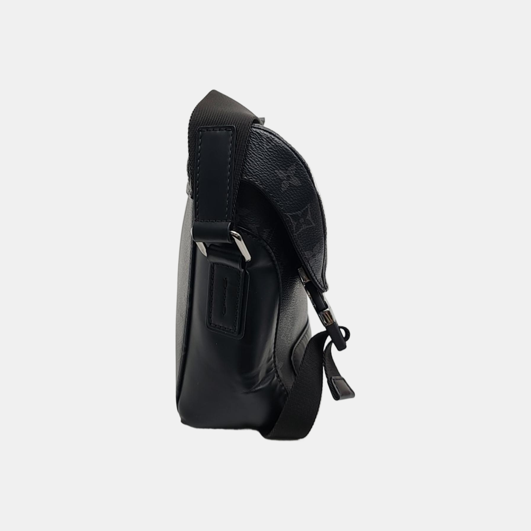 VOYAGER PM Monogram Coated Canvas Black