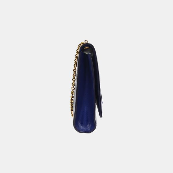 Ginny Calfskin Blue