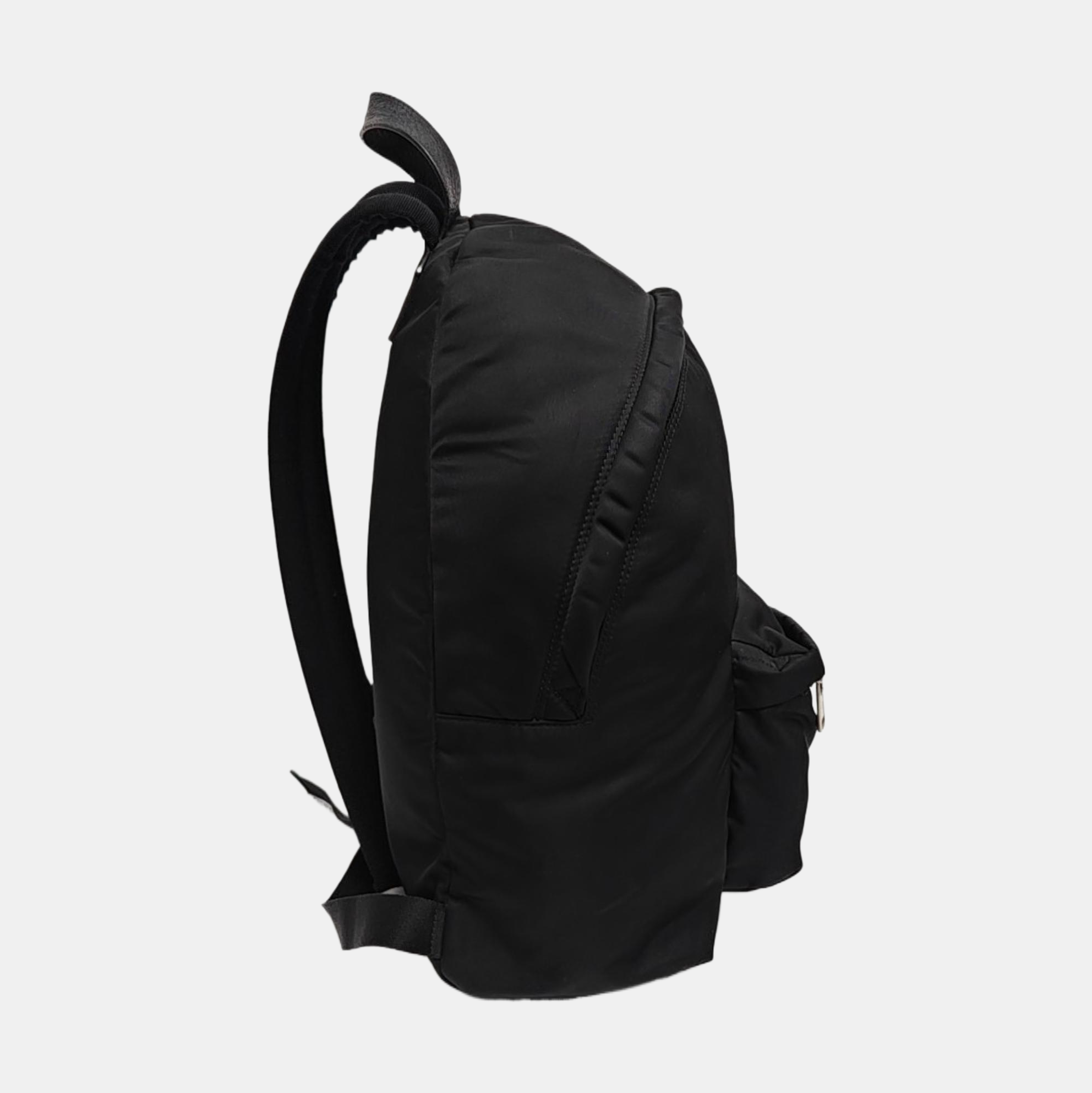 Nylon Backpack Black