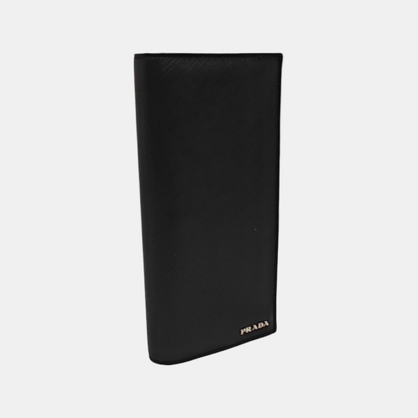 Saffiano Calfskin Wallet Black