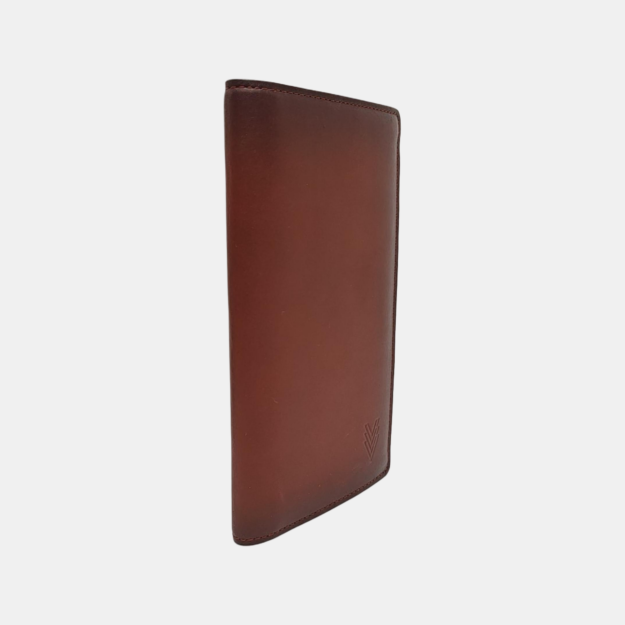 OMBRE BRAZZA Calfskin Brown Wallet