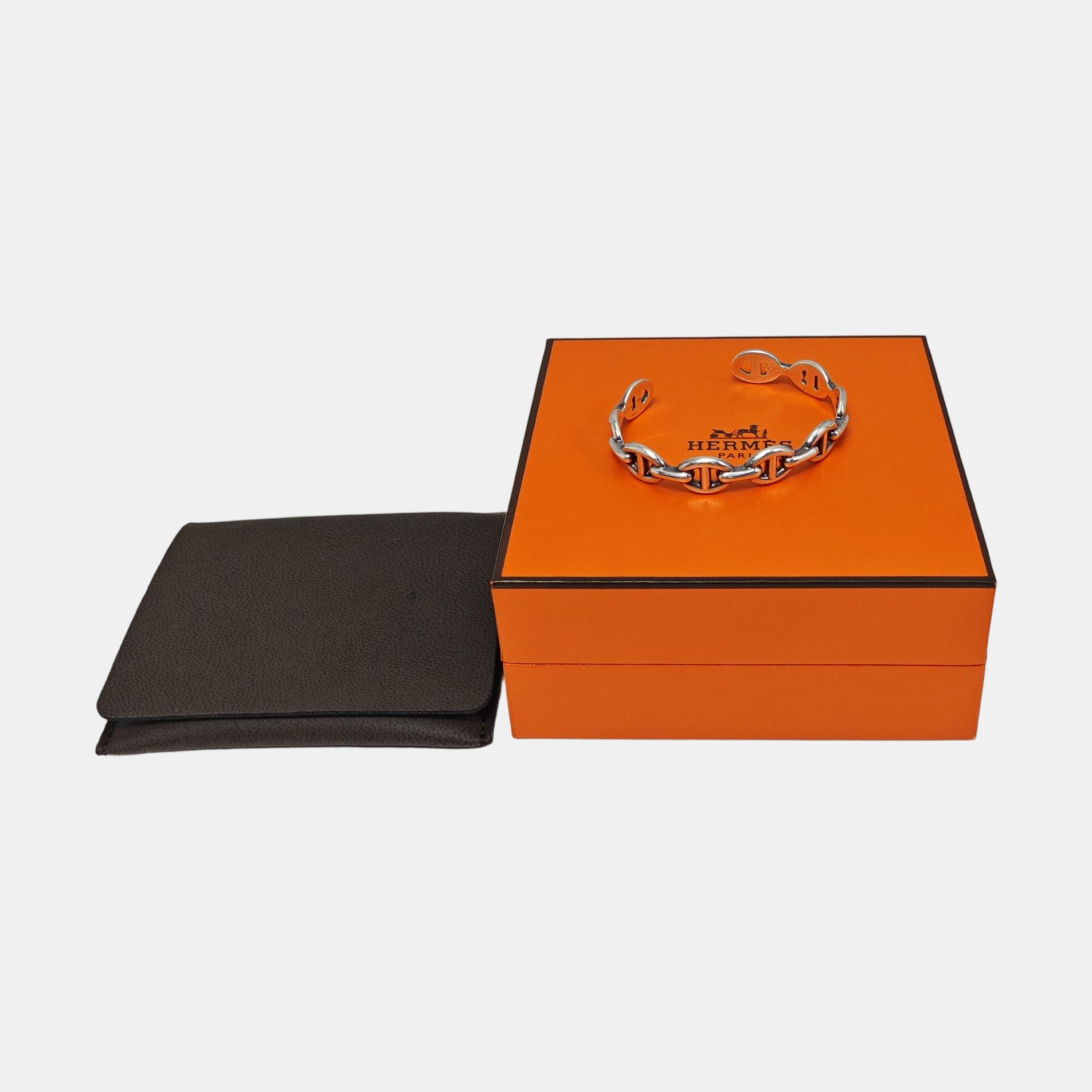 Chaine D'ancre Enchainee 925 Sterling Silver Bangle