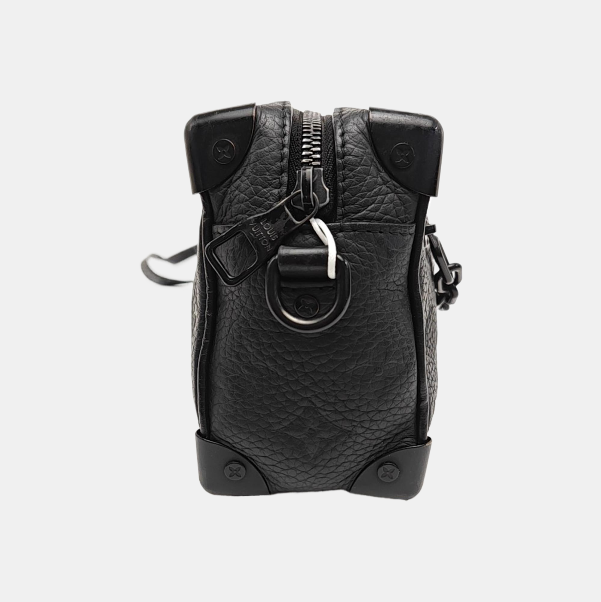 SOFT TRUNK Mini Monogram Calfskin Black