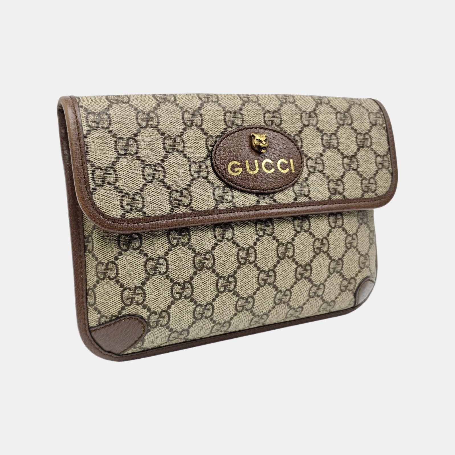 Neo Vintage Monogram Coated Canvas Beige