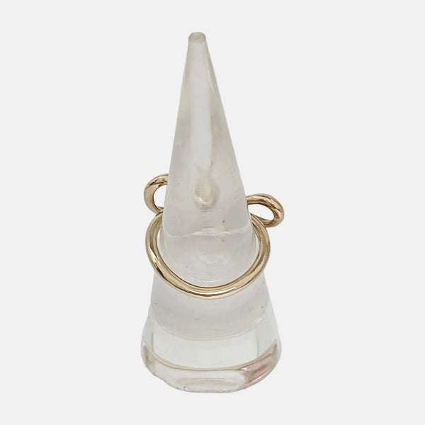 Metal Gold Ring EU 51
