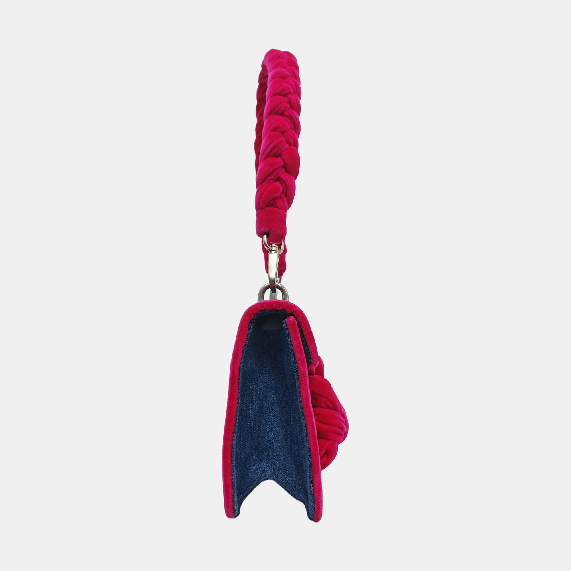 Denim Shoulder Bag Blue