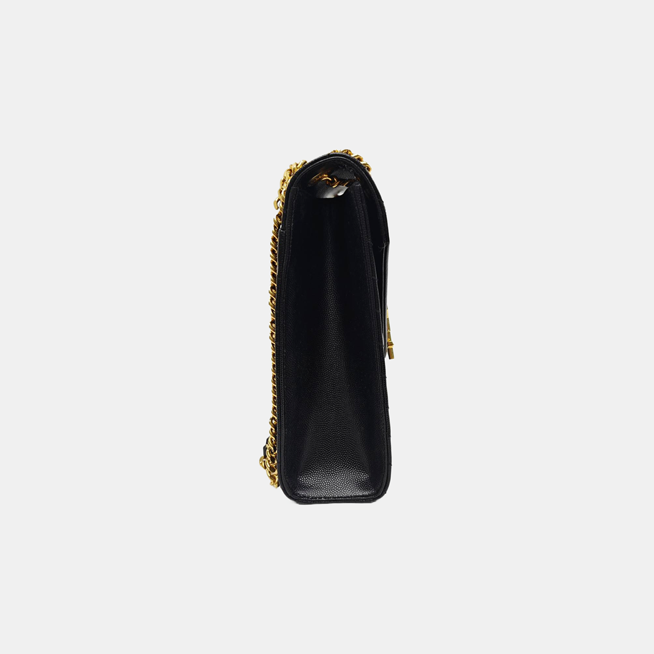 MONOGRAM Large Chevron Calfskin Black