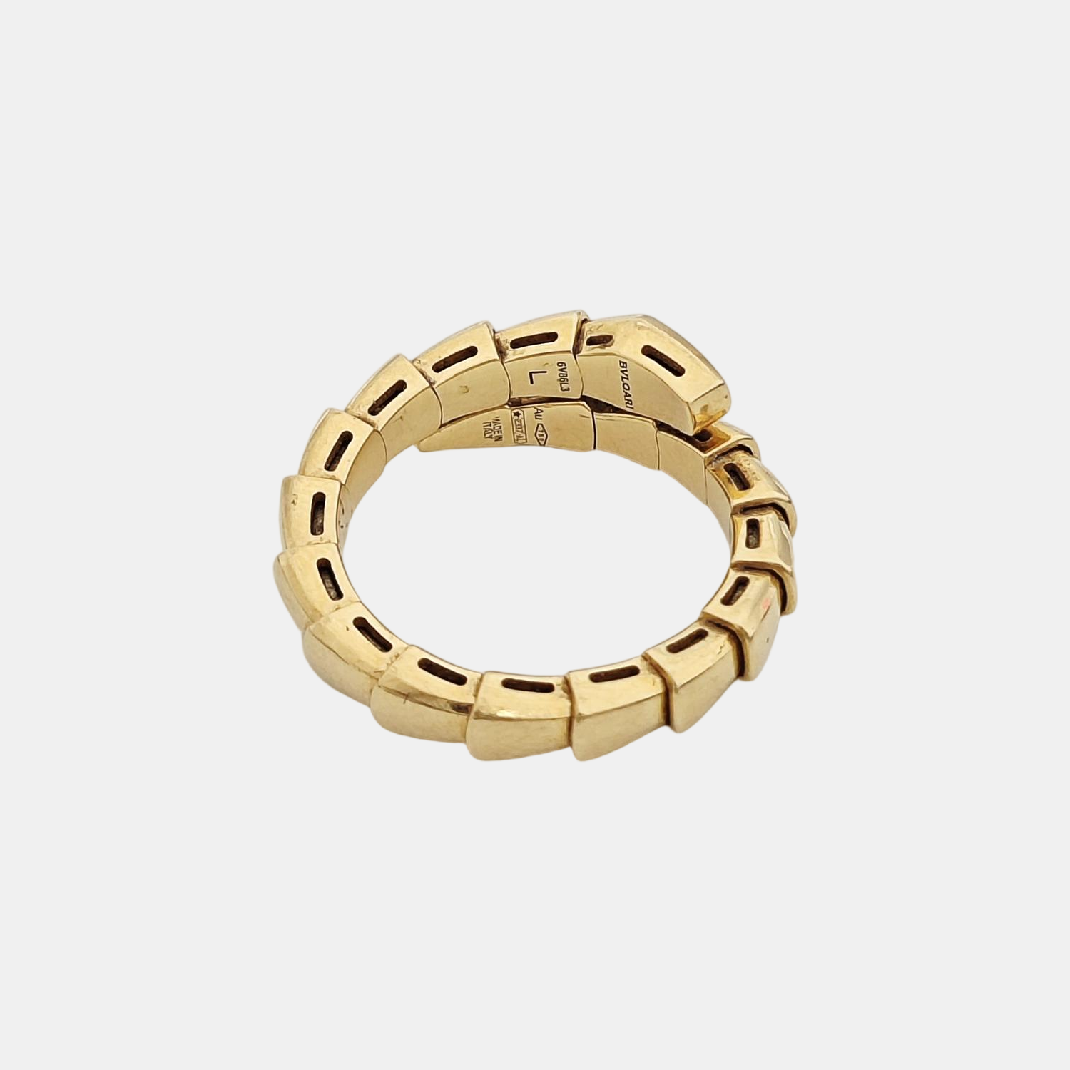 SERPENTI 18k Gold Ring EU 54
