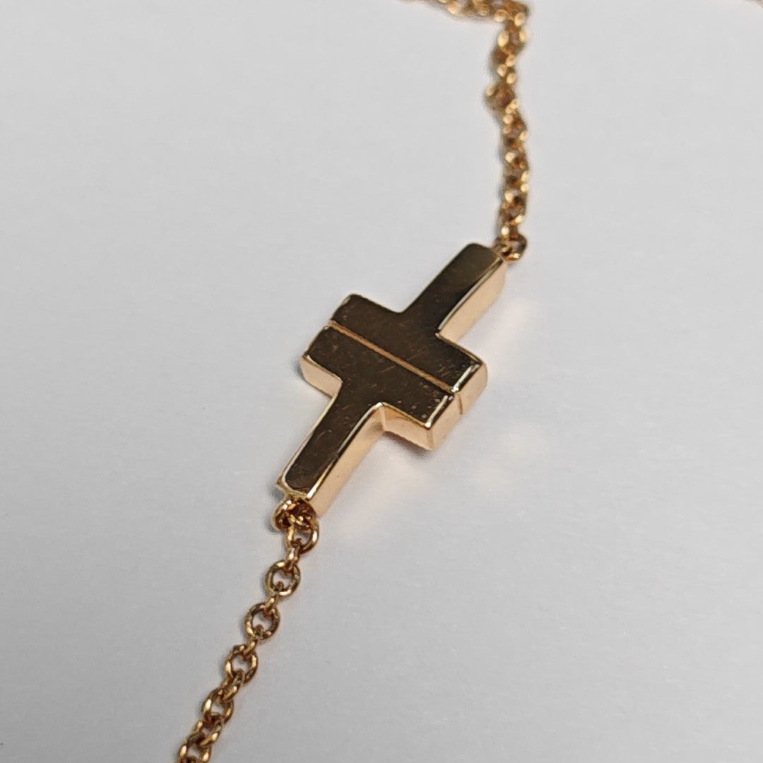Tiffany T 18k Rose Gold Bracelet