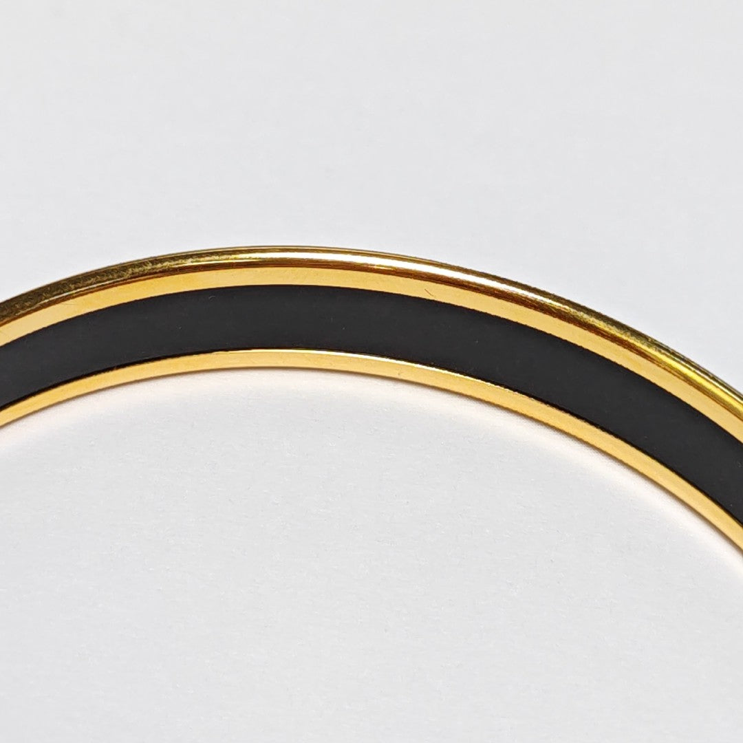 Email Metal Yellow Bangle