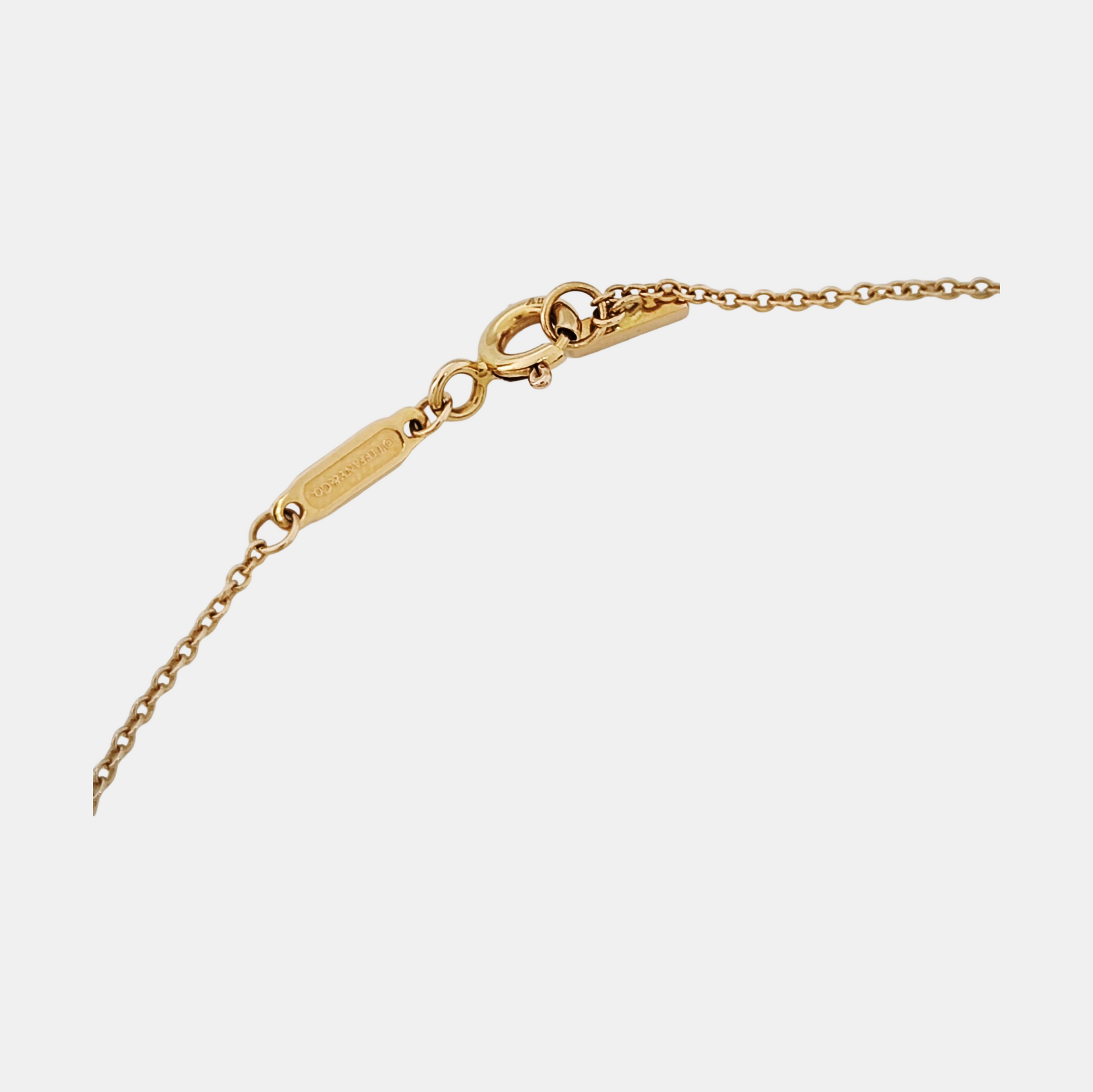 Tiffany T 18k Rose Gold Necklace