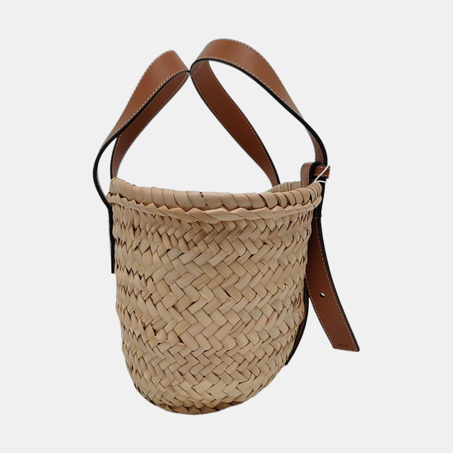 Basket Small Straw Beige
