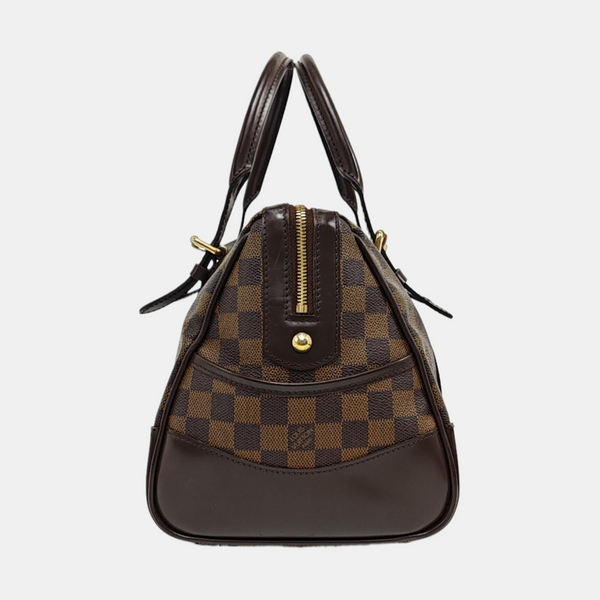 BERKELEY Damier Ebene Coated Canvas Brown